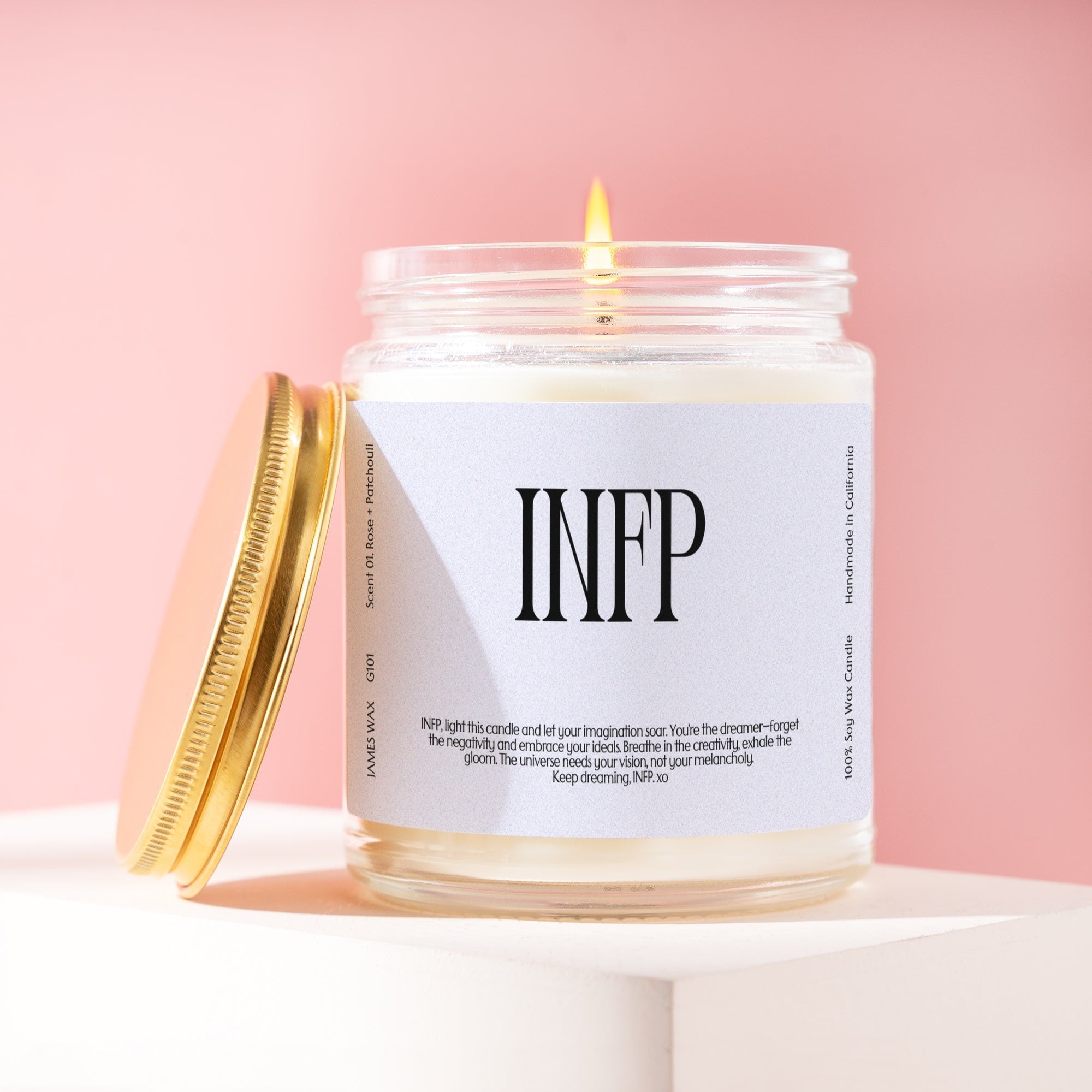 XN INFP Gift MBTI Candle Personalizable Funny Gift For INFP Unique Birthday Gift For Her Gift For Him G101