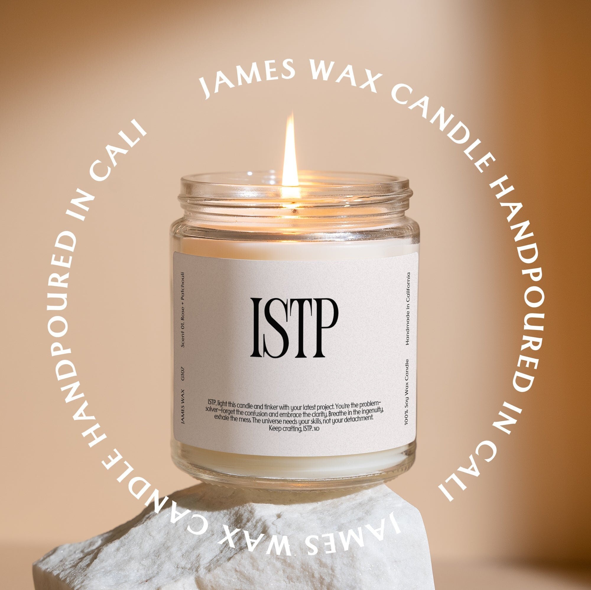 XN ISTP Gift MBTI Candle Personalizable Funny Gift For ISTP Unique Birthday Gift For Her Gift For Him G107