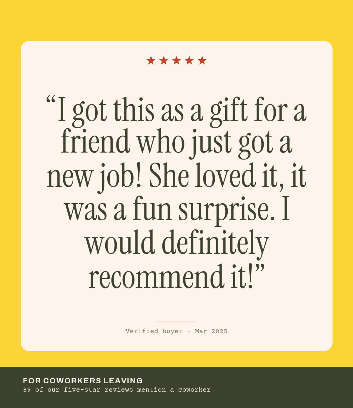 Verified buyer review · James Wax