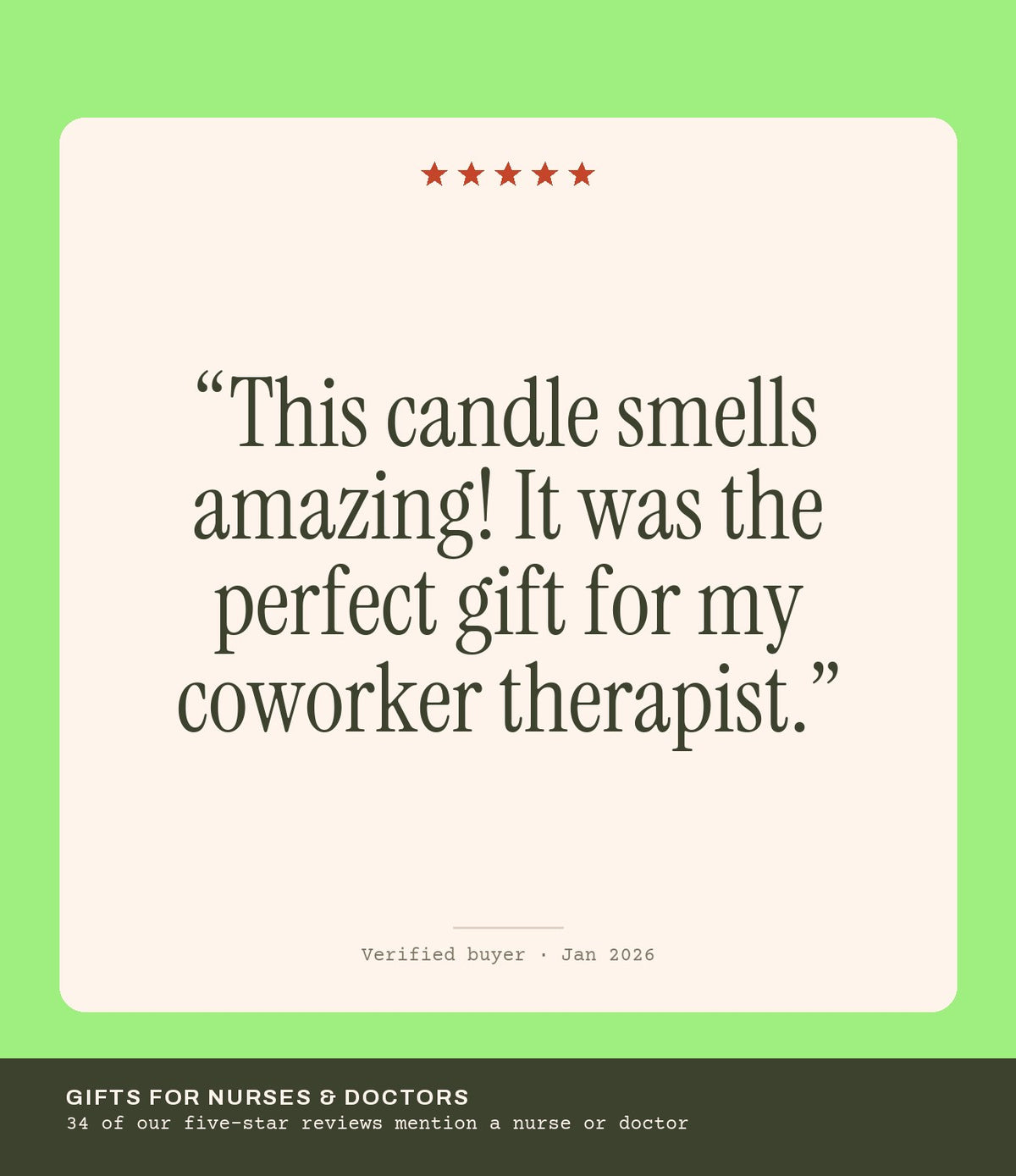 Verified buyer review · James Wax