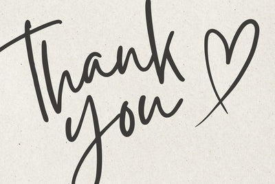 C3 Heart Thank You